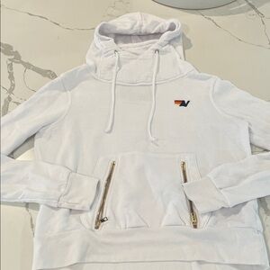 Aviator Nation White Ninja Hoodie Size Small Euc